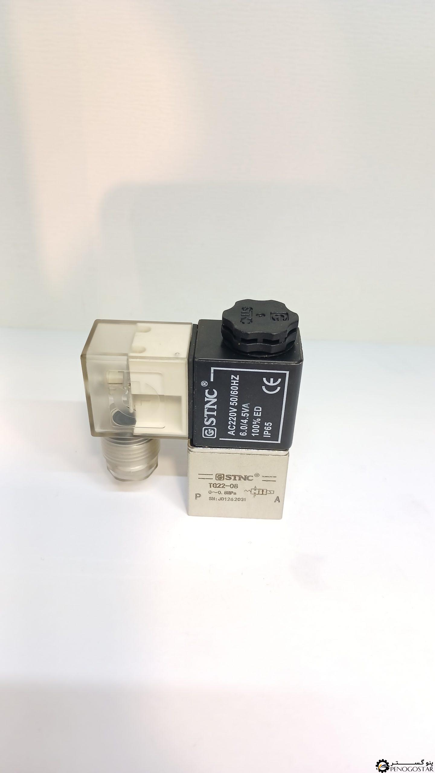 شیر برقی کبریتی 2*2 سایز 1/4 TG22-08