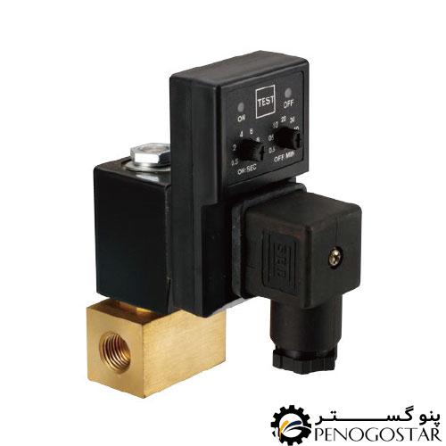 شیر برقی تایمر دار